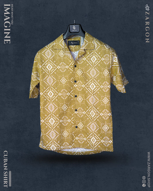 Mandala Cuban Shirt