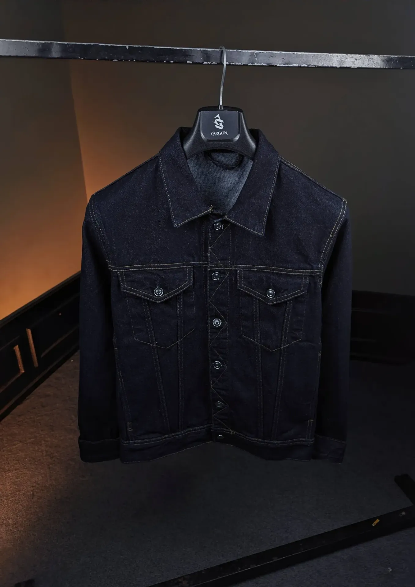 MidNight-wash Denim Jacket