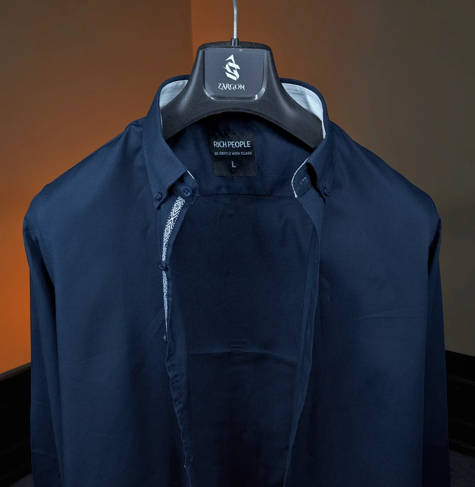 Button Line-Navy (XSS)